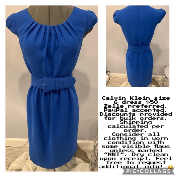 Calvin Klein size 6 dress - Picture 1 of 1